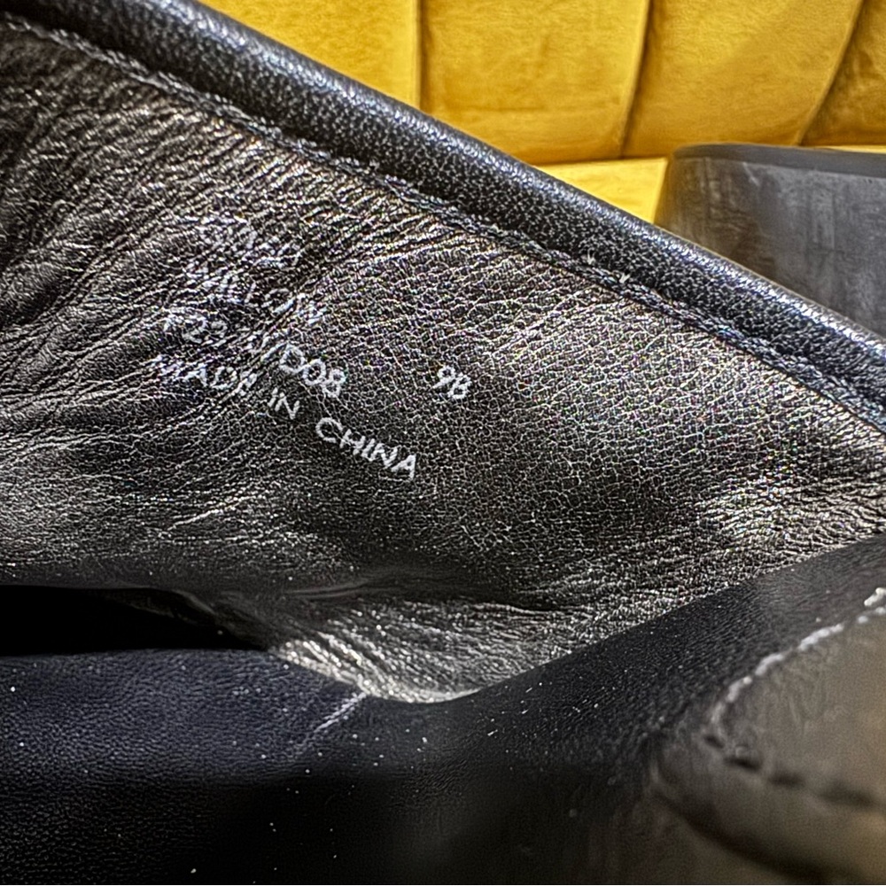 Coach Y2K Womens Willow Mule Studded Signature Logo Black Clogs Heel- Size 9B - Picture 16 of 16